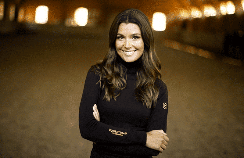 Гольф жіночий Knitted Polo Top від Equestrian Stockholm