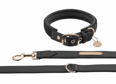 Нашийник з повідком для собаки Faux Leather Plait Heritage 24/25 від Eskadron