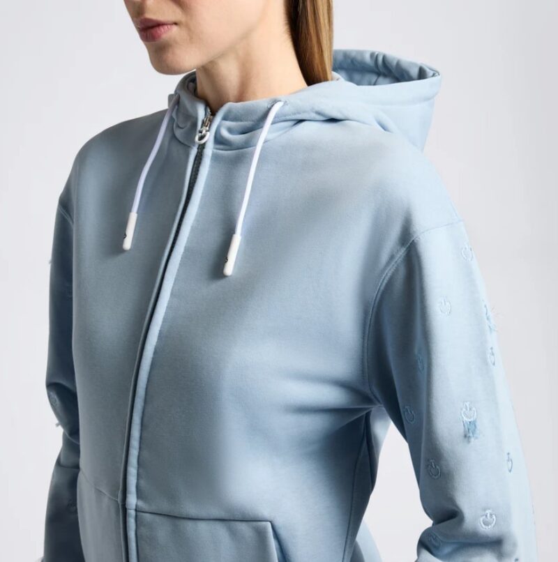 Кофта жіноча CT Diagonal Zip Hoodie від Cavalleria Toscana