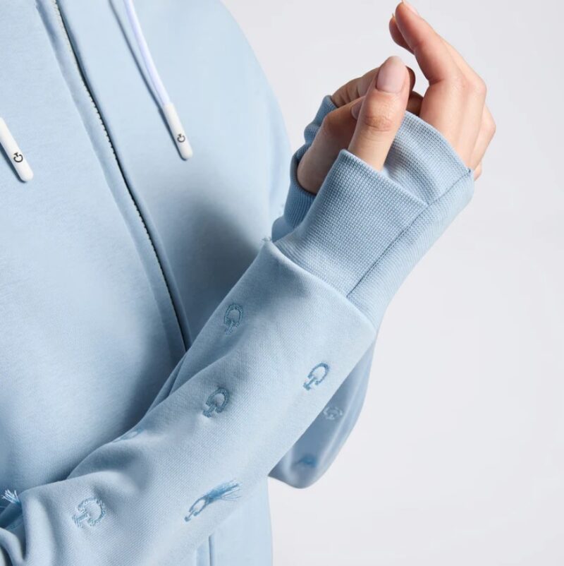 Кофта жіноча CT Diagonal Zip Hoodie від Cavalleria Toscana