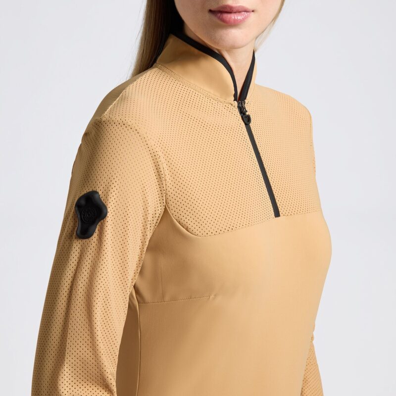 Гольф жіночий CT Perforated Jersey Inserts від Cavalleria Toscana