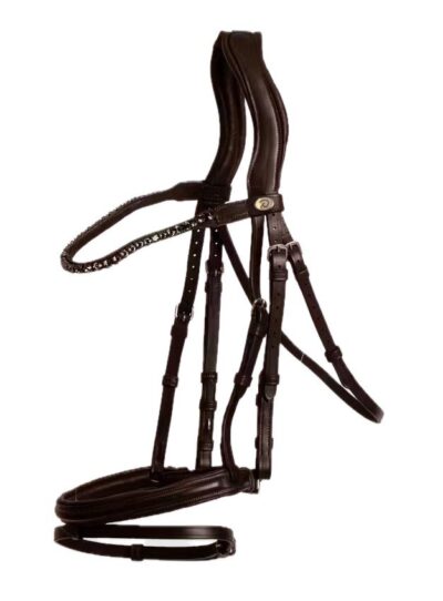 Вуздечка з комбінованим капсюлем Medium Flash Noseband від Dyon